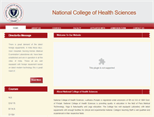 Tablet Screenshot of nchs.in